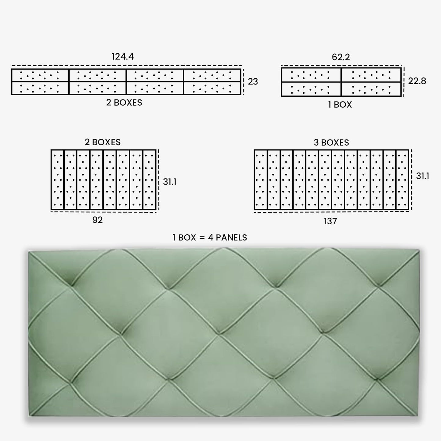 Upholstered Headboard Panels