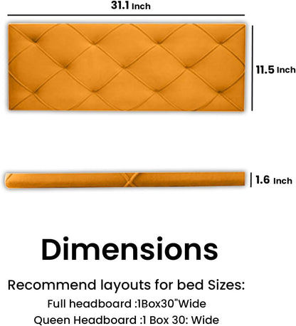 Upholstered Headboard Panels