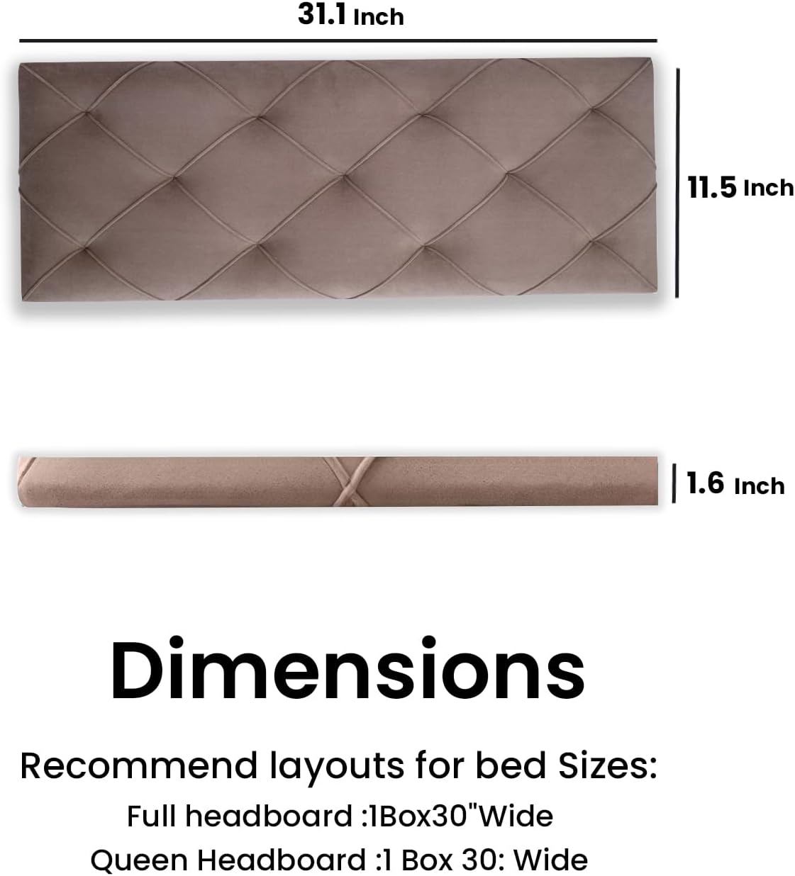 Upholstered Headboard Panels