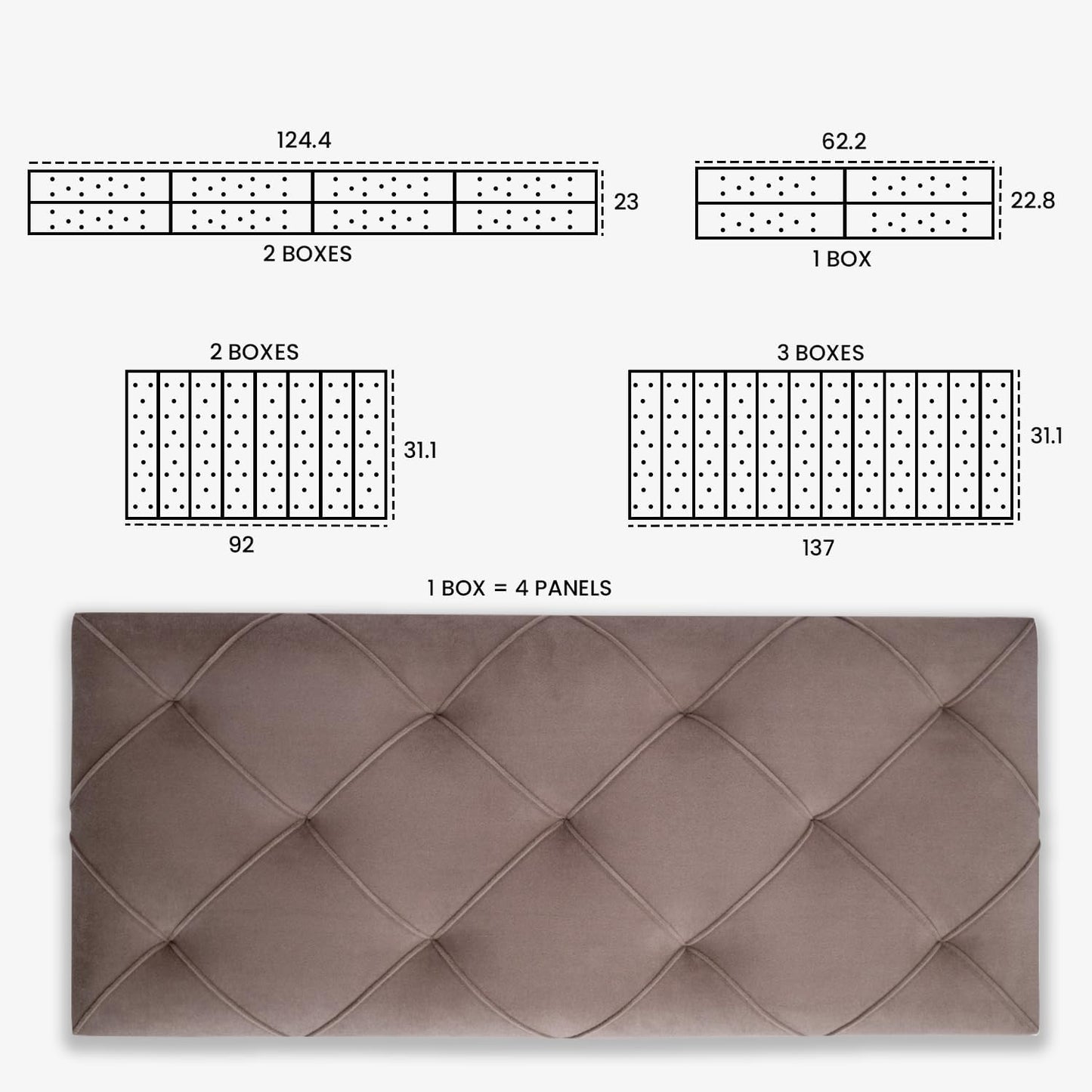 Upholstered Headboard Panels